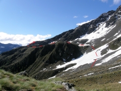 a Val Massa dalla cresta Nord-Est