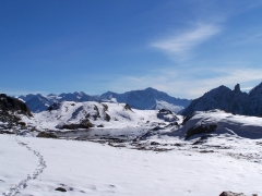 al lago di Vuarzarol o di Pietra Rossa